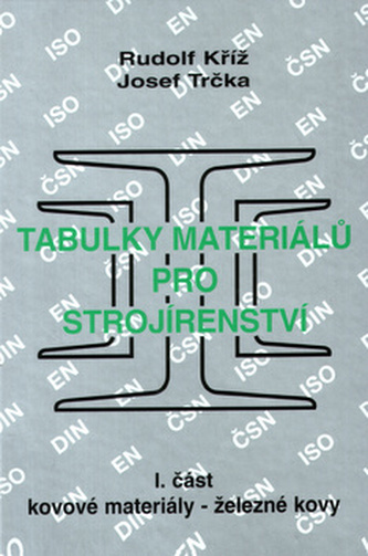 Tabulky materiálů pro strojírenství I.část