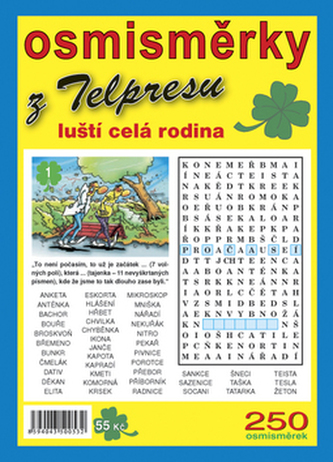 Osmisměrky z Telpresu luští celá rodina 2/2009