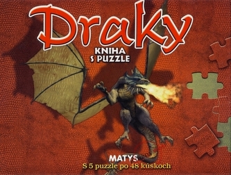 Draky - kniha s puzzle