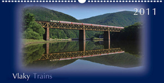 Vlaky Trains 2011 - nástenný kalendár