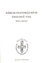 Fórum pastorálních teologů VIII.